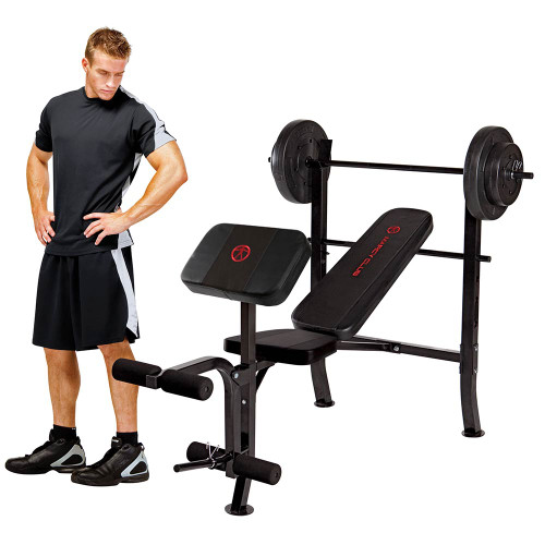 Weight Bench Set For Weight Lifting Marcy Pro